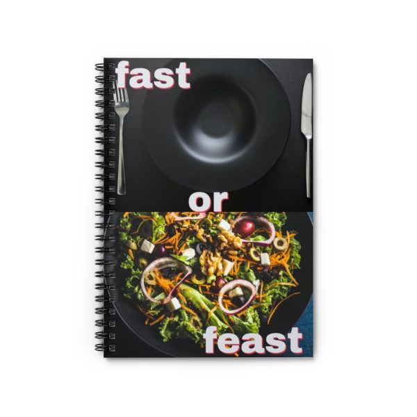 'Fast Or Feast' Journal Front Reversing Diabetes Merchandise
