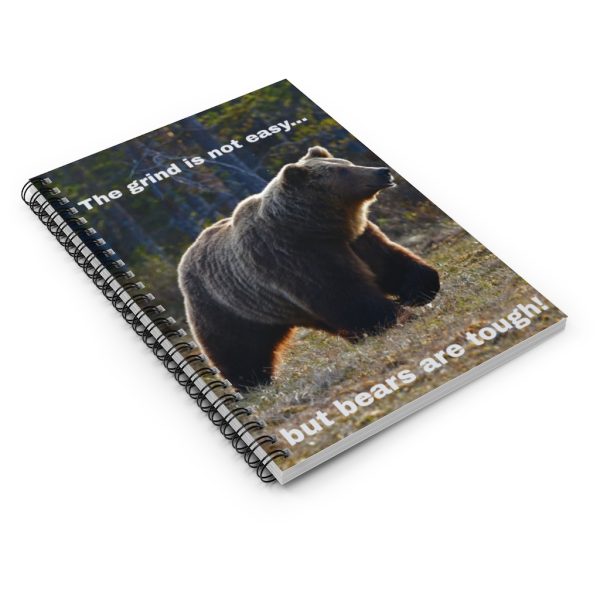 Bears are Tough! Journal Side View Reversing Diabetes Merchandise