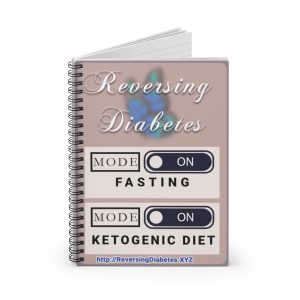 Reversing Diabetes Journal Opened Reversing Diabetes Merchandise